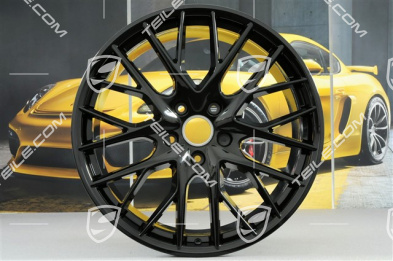 21" Felge Panamera Sport Design, 10,5J x 21 ET71,  für Winterbetrieb, in schwarz