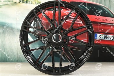 21" Felgensatz RS Spyder Design, 11J x 21 ET49 + 9,5J x 21 ET46, schwarz hochglanz