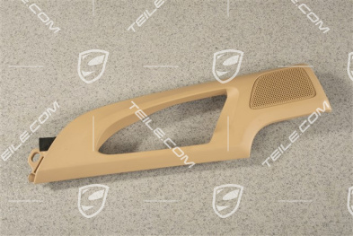 Blenda tapicerki, Osłona klamki, Tył, Luxor beige, L