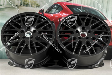 20" Komplet felg RS Spyder, 9J x 20 ET57, czarny satynowy półmat