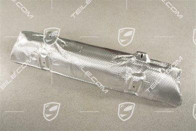 Heat protection, rear bumper, Turbo