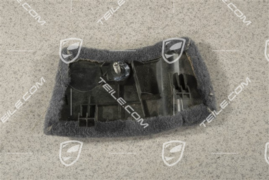 Osłona, tapicerka, Dark grey, L