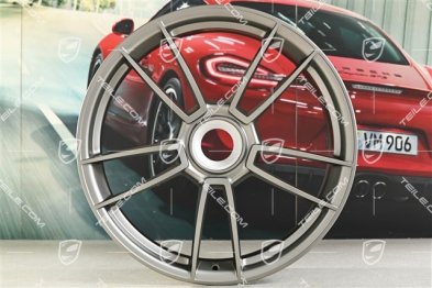20" Felge Turbo S, 8,5J x 20 ET40, Platinum Seidenmatt