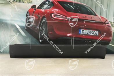 Verkleidung, Rückwand, coupé, Kunstleder, Schwarz