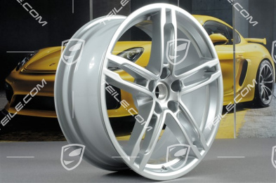 19" wheel, Turbo, 8J x 19 ET21, brilliant silver