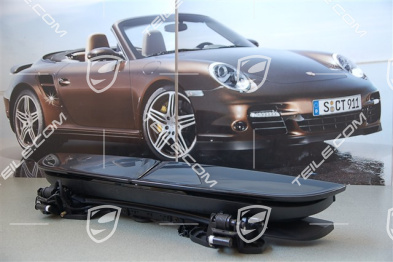 Rear spoiler, Turbo, complete, incl. drive