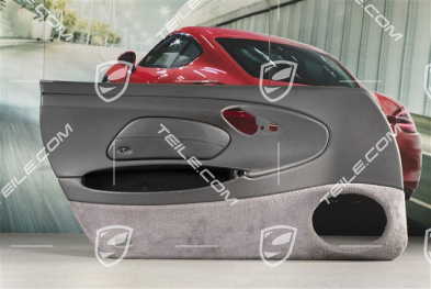 Türverkleidung mit Airbagblende, Klangpaket, Leder, Spacegrau, L