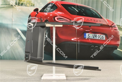 Abdeckung, Schaltkulisse / tunnelmitte, Schaltgetriebe, Schwarz