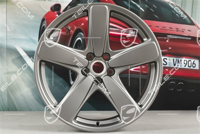 19-inch "Sport Classic" wheel rim set, rims 8,5J x 19 ET21 + 9J x 19 ET21, platinum satin mat