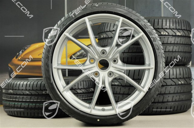 20" koła letnie, komplet Carrera S IV, felgi 8,5 J x 20 ET49  + 11,5 J x 20 ET56 + opony 245/35 ZR 20+305/30 ZR20 z czujnikami