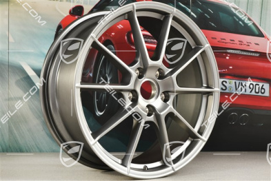 20" Felga "Spyder" / "718 Sport", 8,5J x 20 ET57, platinum satynowy mat