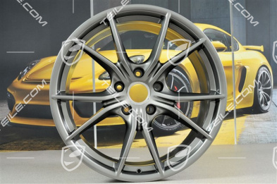 20" Felga Carrera S IV, 10J x 20 ET45, Platinum satynowy mat