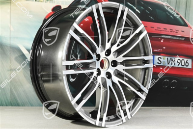 21-inch Turbo III alloy wheel rim, 9J x 21 ET26