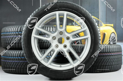 19" Koła zimowe, komplet "Panamera", felgi 9J x 19 ET64 + 10,5 J x 19 ET62 + opony zimowe Continental ContiWinterContact PS830 P 265/45 R19 + 295/40 R19