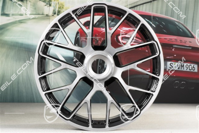 20-inch Wheels set Turbo S, central locking, 8,5J x 20 ET51 + 11J x 20 ET59
