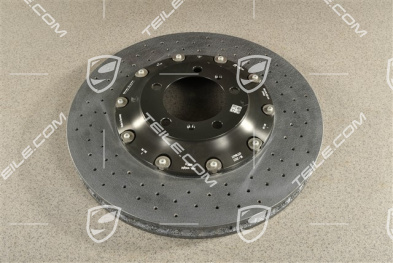 PCCB Keramik-Bremsscheibe, 991.2 C2/C2S/C4/C4S/991.1 Turbo/991.2 Turbo, minimal beschädigt am Rand, R