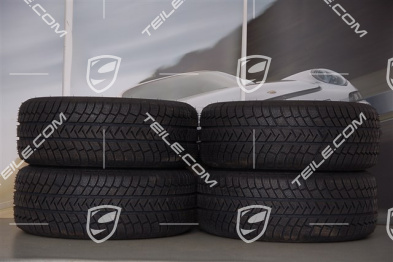 18" Komplet kół zimowych Cayenne, 4x felgi 8 J x 18 ET 53 + 4x opony zimowe Michelin 255/55 R18 109V XL M+S, z czujnikami ciśnienia RDK