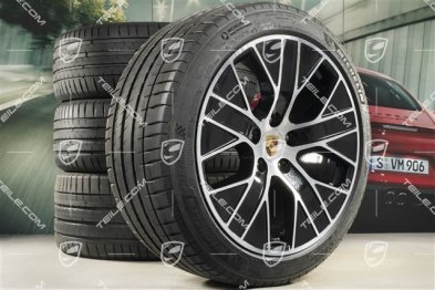 20" Koła letnie Turbo Aero, felgi 9J x 20 ET54 + 11J x 20 ET60 + opony letnie Michelin 245/45 R20 + 285/40 R20