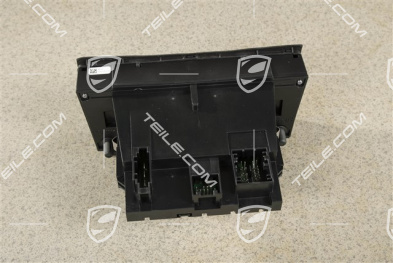 Air condition control unit, heatable seats