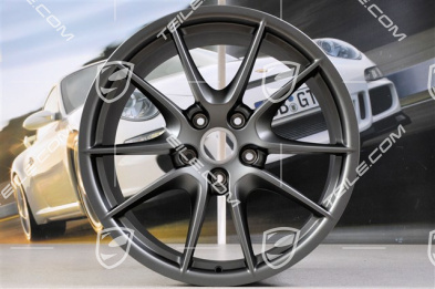 20" Felga, Carrera S III, platynowy-satynowy mat (Platinum-Seidenmatt), 9,5J x 20 ET45