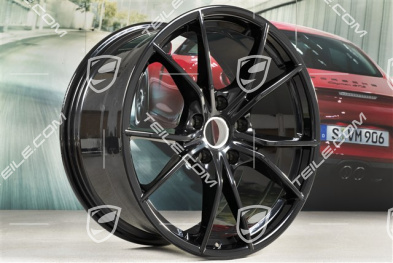 20-inch wheel rim Carrera S IV, 10J x 20 ET45, high-gloss black
