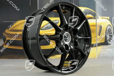 17-inch wheel Carrera II, 10-spoke, 7J x 17 ET50, black high gloss