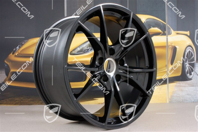 20-inch wheel rim Carrera S IV, 10J x 20 ET45, high-gloss black