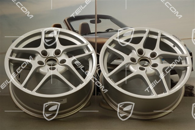 19" Felgensatz Carrera S II (Facelift), 8J x 19 ET57 + 11J x 19 ET51, für C4 / C4S / Targa4 / Targa4S