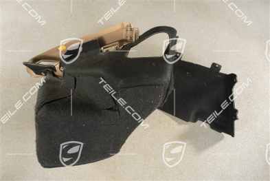 Tapicerka bagażnika, Black/Luxor beige, R