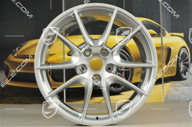 20" Felgensatz Carrera S III, 8,5J x 20 ET51 + 11J x 20 ET52, Brilliantchromlack
