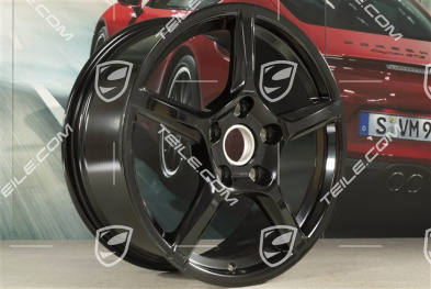 18-inch wheel Boxster IV, 8J x 18 ET57, black high gloss