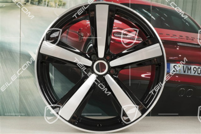 21" Felge "Exclusive Sport Design", 9,5J x 21 ET27, schwarz hochglanz