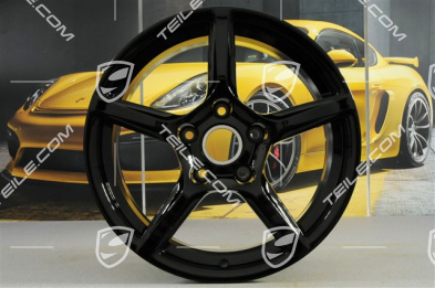18-inch wheel Boxster IV, 9J x 18 ET47, black high gloss