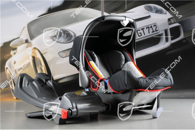 Fotelik dziecięcy Isofix G0+ 0-13kg / 0-9 miesięcy, zawiera bazę mocującą
