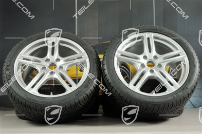 20" Winterräder Satz "Panamera Turbo", Felgen 9,5 J x 20 ET71 + 10,5 J x 20 ET71 + Michelin Pilot Alpin 4 Winterreifen 275/40 R20 + 315/35 R20
