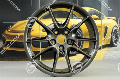20" Felga, Carrera S III, platynowy-satynowy mat (Platinum-Seidenmatt), 9,5J x 20 ET45
