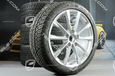 19-inch Boxster S winter wheels set, rims 8J x 19 ET57 + 10J x 19 ET45 + NEW Michelin Pilot Alpin 4 winter tires 235/40 R19 +265/40 R19