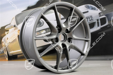 20" Komplet felg Carrera S (III), 8,5J x 20 RT51 + 11J x 20 ET70, platynowy-satyna