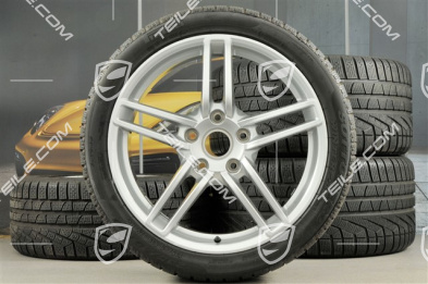 19" Carrera Winterräder Satz, 8,5J x 19 ET54 + 11J x 19 ET69, Winterreifen 235/40 R19 + 285/35 R19