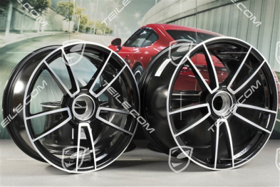 20+21" Komplet felg Turbo Sport 4, do 992.1 GTS, 8,5J x 20 ET50 + 11,5J x 21 ET67