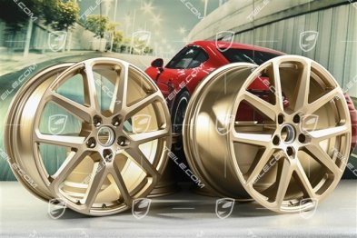 21" Felgensatz Panamera Sport Design, 9,5J x 21 ET71 + 11,5J x 21 ET69, neodyme