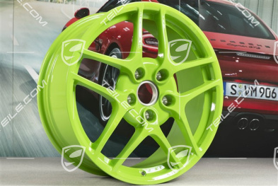 19" felga Carrera S II, 8J x 19 ET57, Lizard green