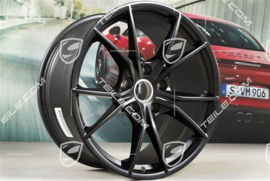 20" Felge Carrera S IV, 10J x 20 ET45, schwarz Seidenmatt