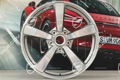 20" Felga Carrera Exclusive, 8,5J x 20 ET53, platynowy srebrny