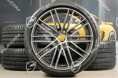 20" Turbo IV Sommerräder Satz, Felgen 8,5J x 20 ET49 + 11,5J x 20 ET76 + Sommerreifen 245/35 R20 + 305/30 R20
