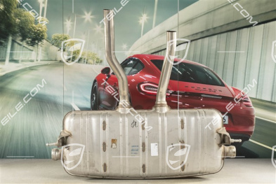 Rear muffler, V6 3.6 220KW