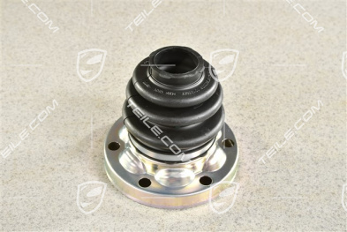 GT3, Drive shaft Inner joint dust bellows with flange and Clamp, L=R