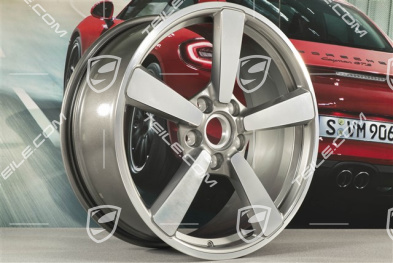 20" Felga Carrera Exclusive, 8,5J x 20 ET53, platynowy srebrny