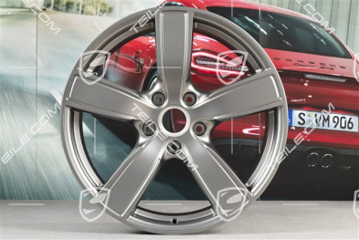 20" Felge Carrera Sport, 8,5J x 20 ET49, Platinum-Seidenmatt