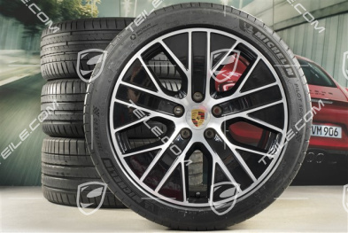 20" koła letnie Turbo Aero, komplet, felgi 9J x 20 ET54 + 11J x 20 ET60, opony letnie Michelin 245/45 R20 + 285/40 R20